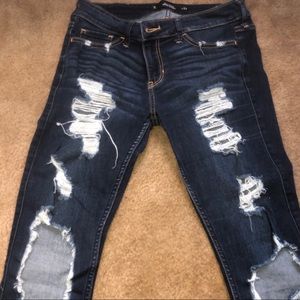 ripped jeans from Hollister
